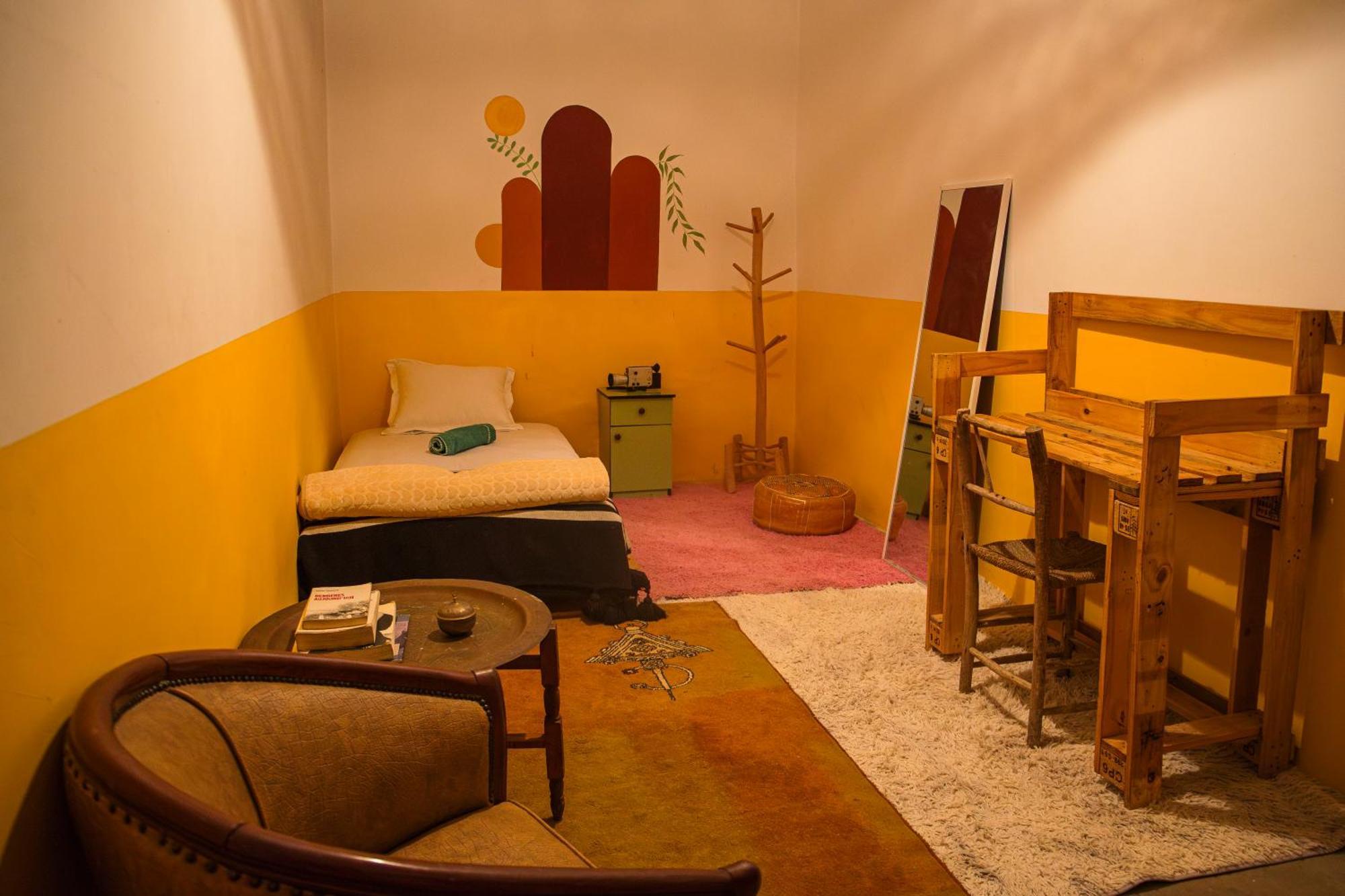 Green Guesthouse Tamraght Bilik gambar
